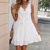 Vestido casual, vestido, vestido corto, vestido casual, vestido corto festa, vestido Blanco